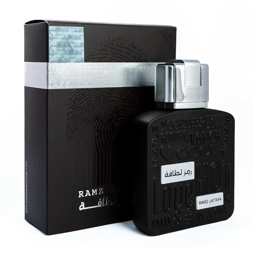 Ramz Lattafa Silver by Lattafa for Men – Eau de Parfum, 100ml