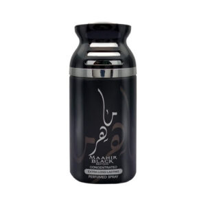 Lattafa Maher Black Concentrated Perfumed Deodorant Spray