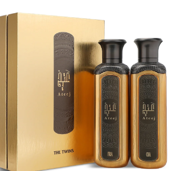 The Twins Collection by Ateej 2 x 200ml Perfumes